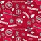 Licensed NCAA University of Wisconsin Home State WIS-1208 Cotton Fabric by the Yard